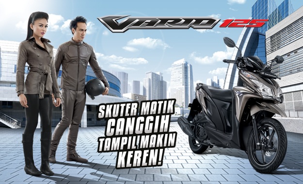 Vario Techno Iss 2014. Update Vario 125 FI 2014, Warna Baru + Combi Brake System Jadi Fitur Standar!