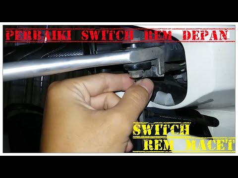 Switch Rem Vario 110. Cara memperbaiki switch rem motor beat - letak switch starter honda beat