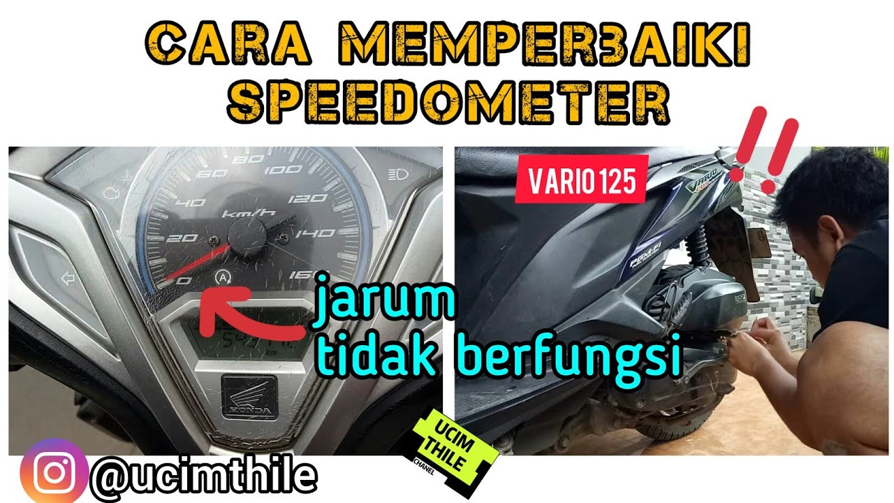 Biaya Perbaikan Speedometer Vario 150. Cara Memperbaiki Speedometer Rusak Atau Mati Di Honda Vario 125 - speedometer honda vario 125