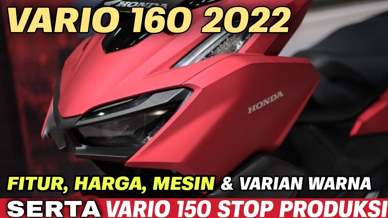 Gambar Honda Vario 160 Terbaru. NEW VARIO 160 2022 | FITUR, HARGA DAN VARIAN WARNA - harga honda vario 160