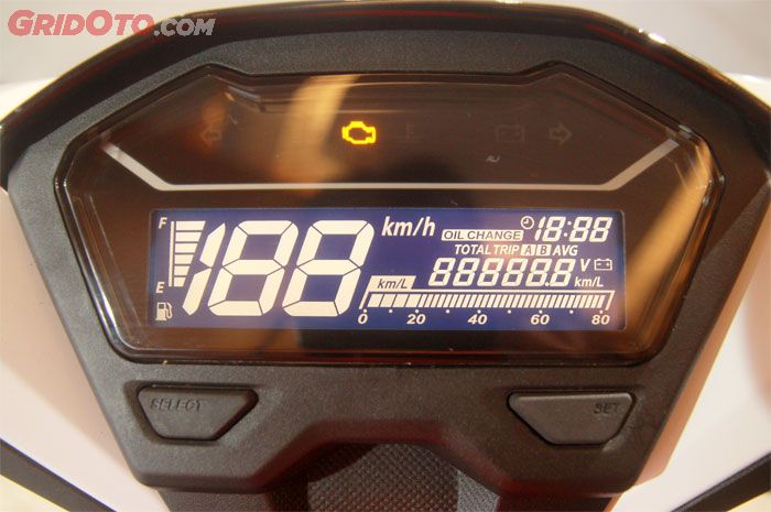 Fungsi Tombol Di Speedometer Vario 125. Modelnya Baru, Apa Saja Isi Speedometer All New Honda Vario 2018?