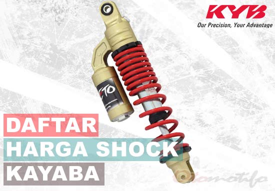 Shock Belakang Vario 125 Kyb. 82 Harga Shock KYB Tabung dan Racing Original 2023